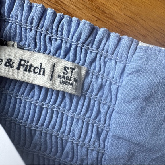 Abercrombie & Fitch Light Blue Floral Scoopneck Slip Midi Dress - Picture 5 of 7